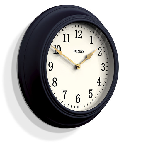 Jones Clocks Jones 40.5cm Wall Clock & Reviews Wayfair.co.uk